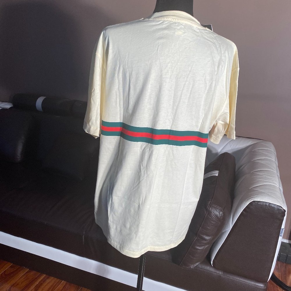 Gucci amore women's oversize T-shirt - Picture 3 of 14